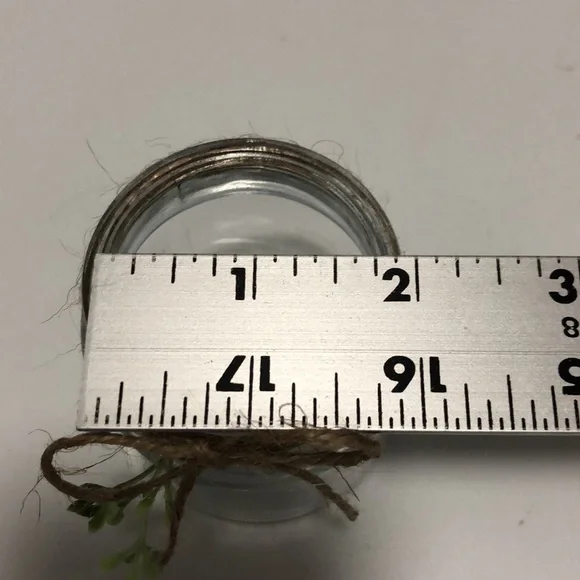 Set of 3 farmhouse style decorative jars - Picture 7 of 7